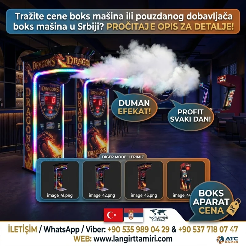 Duman Efektli Boks Makinesi | Boxing Machine Supplier | Arcade Machine | Toptan & Distribütörlük