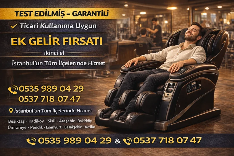 İstanbul Masaj Koltuğu Alanlar