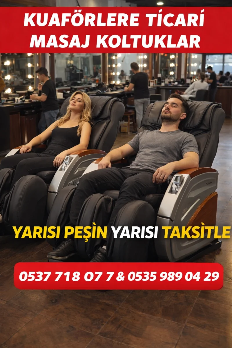 Sıfır Ayarında İkinci El Ticari Masaj Koltuğu Satış & Ücretsiz Kiralama
