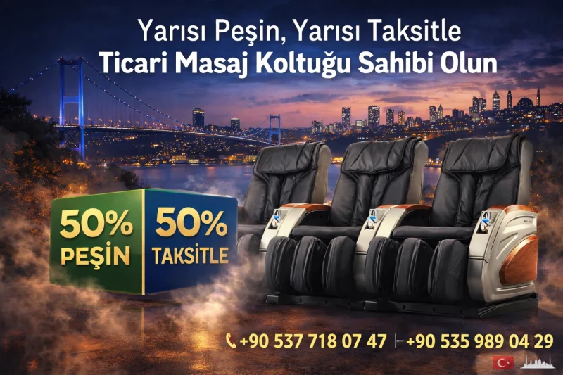 Sıfır Ayarında İkinci El Ticari Masaj Koltuğu Satış & Ücretsiz Kiralama