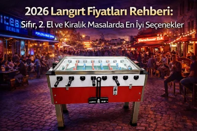 Langırt Fiyatları | Ucuz, İkinci El ve Profesyonel Langırt Masası Modelleri