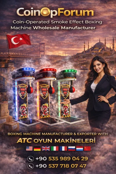 CoinOpForum Coin-Operated Smoke Effect Boxing Machine Wholesale Manufacturer CoinOpForum