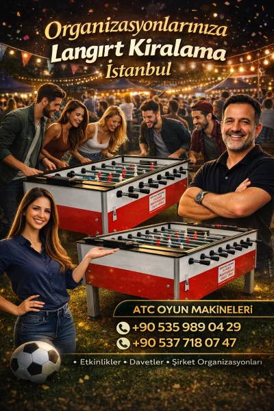 Şişli Beşiktaş Bakırköy Langırt Kiralama 