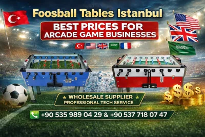 Foosball Tables Istanbul – Best Prices for Arcade Game Businesses