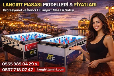 Langırt Masası Modelleri & Fiyatları | Profesyonel ve İkinci El Langırt Masası Satışı