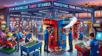 Oyun Makineleri Tamiri İstanbul | Profesyonel Teknik Servis & Yedek Parça