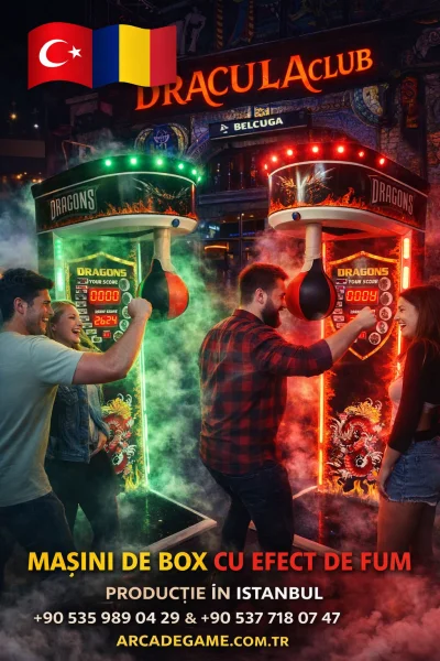 Aparate de Box Moderne pentru Arcade în România