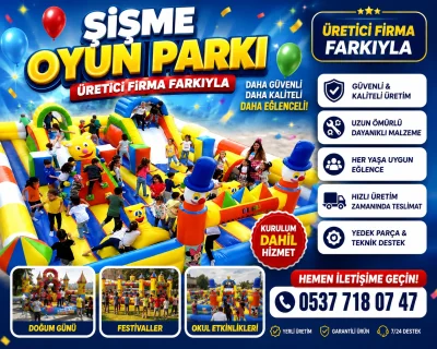 İstanbul Bayrampaşa Şişme Oyun Alanı Fabrikası